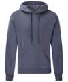 SS26M S/S Hooded Sweat Heather Navy colour image